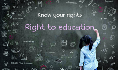 Representing the right to education under education law, promoting knowledge of one's rights